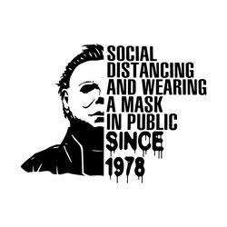 Michael Myers Mask 1978 Halloween SVG, Horror Movie SVG