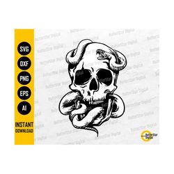 skull snake svg | dead skeleton svg | gothic t-shirt vinyl decal graphics | cutting file cut printable clipart vector digital dxf png eps ai