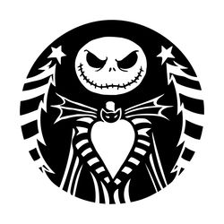 Halloween Jack Skellington Logo SVG, Horror Movie SVG
