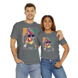 Taylor Swiftie Abstract Barcelona Unisex Heavy Cotton Tee, Concert Shirt, Merch, Taylor Swift, Gift, Eras-Inspired, Tay