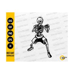 Boxer Skeleton SVG | Skull Boxing SVG | Sports Knockout Fighter Fight Punch | Cricut Cut File Cuttable Clipart Vector Digital Dxf Png Eps Ai
