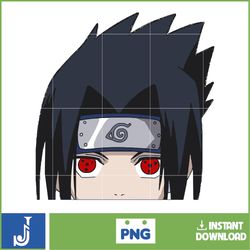 Anime Peeking Premium Graphic Design Png, Cute Png, Cool Png, Anime Png, Print on Demand Png, Stickers, Anime Peeker Png