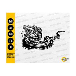 Basilisk SVG | Giant Snake Monster Wall Art Vinyl Decal Decor T-Shirt Sticker | Cutting File Printable Clipart Vector Digital Dxf Png Eps Ai