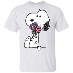 Peanuts Snoopy Flowers T-Shirt