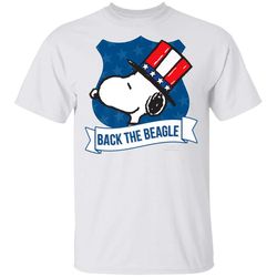 Peanuts Snoopy for President Back The Beagle T-Shirt