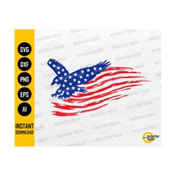 American Flag Eagle SVG | USA Svg | United States Of America Government Justice Lawyer | Cut Files CNC Clipart Vector Digital Dxf Png Eps Ai