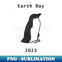 Penguins for Earth Day 2023 - Modern Sublimation PNG File - Bring Your Designs to Life