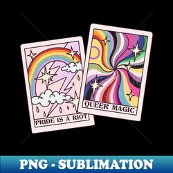 Pride Tarot Cards - PNG Transparent Sublimation File - Perfect for Personalization