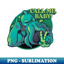 call cthulhu baby - decorative sublimation png file - stunning sublimation graphics