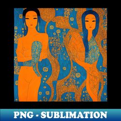 Klimt Style - High-Quality PNG Sublimation Download - Vibrant and Eye-Catching Typography