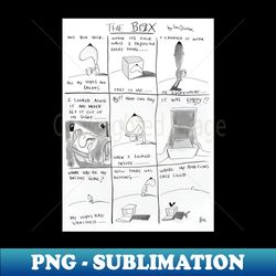 The box - Exclusive PNG Sublimation Download - Create with Confidence