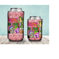 Western Happy Halloween Can Cooler Sublimation Design,Halloween Png, Halloween Can Cooler,Happy Halloween Png ,Happy Png