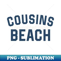 Cousins Beach Retro - Trendy Sublimation Digital Download - Bold & Eye-catching