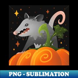 Pumpkin Opossum - Professional Sublimation Digital Download - Enhance Your Apparel with Stunning Detail