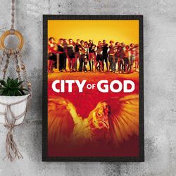 City of God Poster - Waterproof Canvas Film Poster - Movie Wall Art - Movie Poster Gift - Size A4 A3 A2 A1 - Unframed.jp