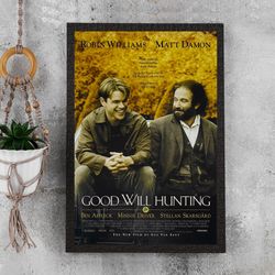 Good Will Hunting Movie Poster - Waterproof Canvas Film Poster - Movie Wall Art - Movie Poster Gift - Size A4 A3 A2 A1 -