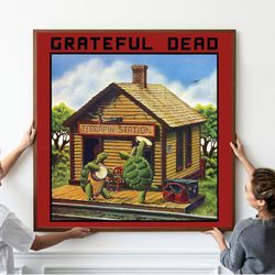 GRATEFUL DEAD Terrapin Station Poster - Album Cover - Music Album - Music Poster Gift - Unframed.jpg
