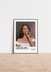 Lana Del Rey Born To Die Poster Lana del Rey Merch Lana Del Rey Printable Art Lana Del Ray Gift Dorm Room Decor Music Po