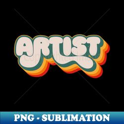 Artist - Instant Sublimation Digital Download - Capture Imagination with Every Detail