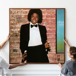 Michael Jackson Off The Wall Poster - Album Cover - Music Album - Music Poster Gift - Unframed.jpg