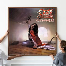 OZZY OSBOURNE Blizzard Of Ozz Poster - Album Cover - Music Album - Music Poster Gift - Unframed.jpg