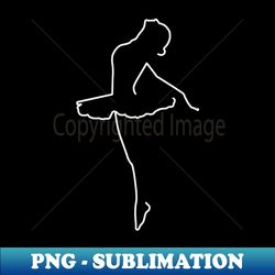 cute ballet dancer retro vintage ballerina gift - exclusive sublimation digital file - perfect for sublimation art