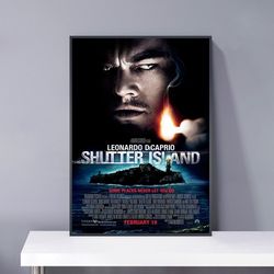 Shutter Island Poster PVC package waterproof Canvas Wall Art Gift Home Poster, halloween gift.jpg
