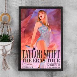 Tayl0r Swift The Era Tour Movie October 13 2023 Poster - Waterproof Canvas Poster - Movie Poster Gift - Size A4 A3 A2 A1