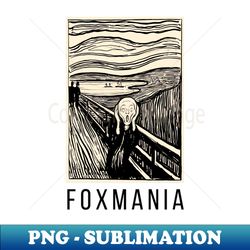 Foxmania - Signature Sublimation PNG File - Spice Up Your Sublimation Projects