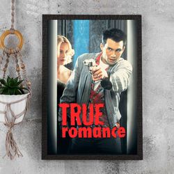 True Romance Poster - Waterproof Canvas Poster - Movie Wall Art - Movie Poster Gift - Size A4 A3 A2 A1 - Unframed.jpg