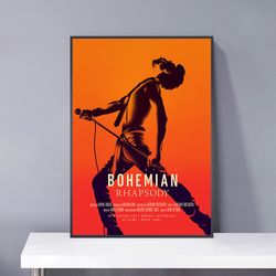 Bohemian Rhapsody Screenplay Poster PVC package waterproof Canvas Wall Art Gift Home Poster, halloween gift.jpg