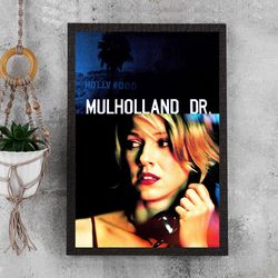 MULHOLLAND DRIVE Movie Poster - Waterproof Canvas Film Poster - Movie Wall Art - Movie Poster Gift - Size A4 A3 A2 A1 -