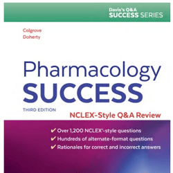 Pharmacology Success: NCLEX-Style Q&A Review (Davis's Q&a Success) 3rd Edition