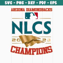 Retro Baseball Arizona NLCS 2023 Champions PNG File
