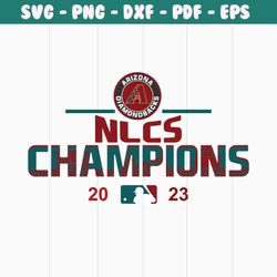 Arizona Diamondbacks NLCS 2023 Champions SVG Download