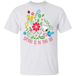 Peanuts Snoopy Woodstock Spring Is In The Air T-Shirt