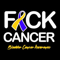 Fck Cancer Awareness SVG, Bladder Cancer Awareness SVG
