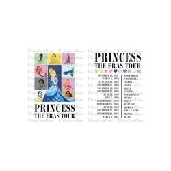 Princess Svg, The Eras Tour Princess PNG, Princess Comfort Color Png, Princess The Eras Tour Svg