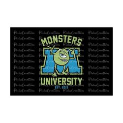 Monsters University Svg, Monsters University Png, Monsters University, Digital File, Svg, Sublimation Design, Monsters University