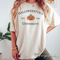 Halloweentown University Est 1998 Comfort Colors Shirt Png, HalloweenTown Shirt Png, Halloweentown 1998 Shirt Png, Hallo
