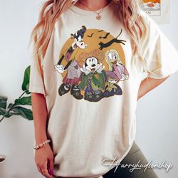 Disney Mickey And Friends Cosplay Hocus Pocus Sanderson Sisters Shirt Png, Disney Comfort Colors Shirt Png, Disneyland H