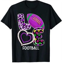 Football Sport Mardi Gras Funny Festival Party Lover PNG