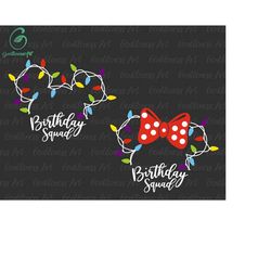 Bundle Christmas Lights Happy Birthday Png, Christmas Character Png, Christmas Squad Png, Christmas Friends Png, Holiday