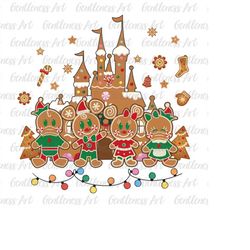 Christmas Gingerbread Png, Candy Cane Png, Christmas Magic Castle Png, Christmas Cookies Png, Holiday Season Png