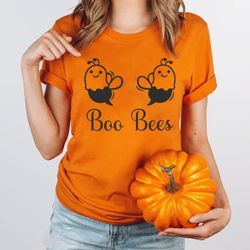 Boo Bees Custom Tee, Boo Bees Shirt Png, Sarcastic Halloween Tees, Boo Bees Halloween Tees, Woman Halloween Shirt Png, H