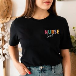 Custom Nurse Shirt Png, Personalized Nurse Shirt Png ,Nurse Shirt Png, Nursing School Tee, Nurse Tee, Gift For Nurse, Su