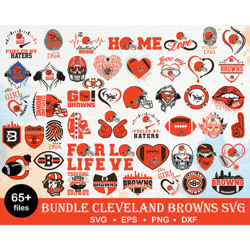 65 Cleveland Browns Bundle Svg, Browns Bundle Svg, Sport Svg, Sport