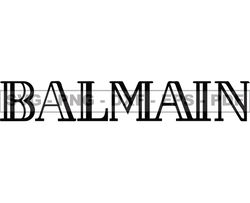 BalMain Svg, Fashion Brand Logo 70