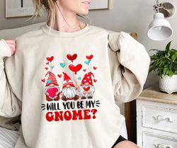 Gnomes Valentine's Day, Gnomes Valentines, Valentines Day Shirt Png, Valentines Day Gift, Cute Valentine Shirt Pngs, Gif