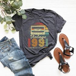 Vintage 1991 Shirt Png, 32th Birthday Gift For Women, 1991 Retro Shirt Png, 32th Birthday Woman,32th Birthday Gift For M